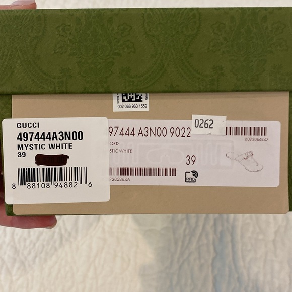 Gucci slide thong GG sandals flat - Picture 12 of 12